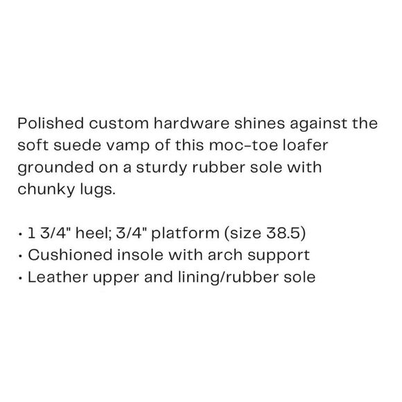 NWOB Rag & Bone Shiloh 2.0 Loafers Lug Sole Black Suede Womens $425 Sz 9/39.5 - Picture 5 of 11